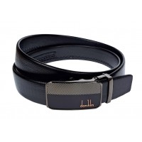 Curea eleganta barbati pentru costum, catarama metalica fara ac, latime 3.5 cm, lungime reglabila, negru - CK213N